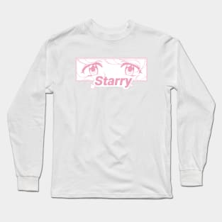 Starry Eyes Aesthetic Long Sleeve T-Shirt